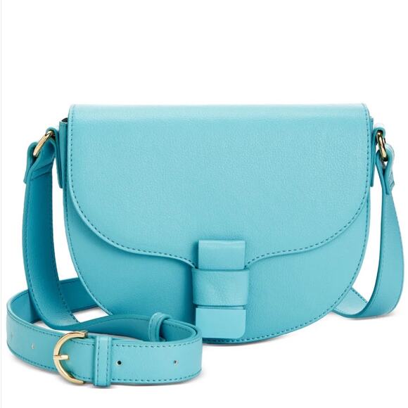 NEW ON 34th HOLMME SADDLE Crossbody Bag Sea Spray (Retail $79) - Picture 1 of 4